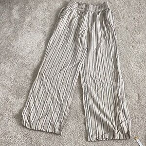 Striped Wide Leg Pants